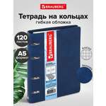 Тетрадь со сменным блоком Brauberg клетка 120 лист.