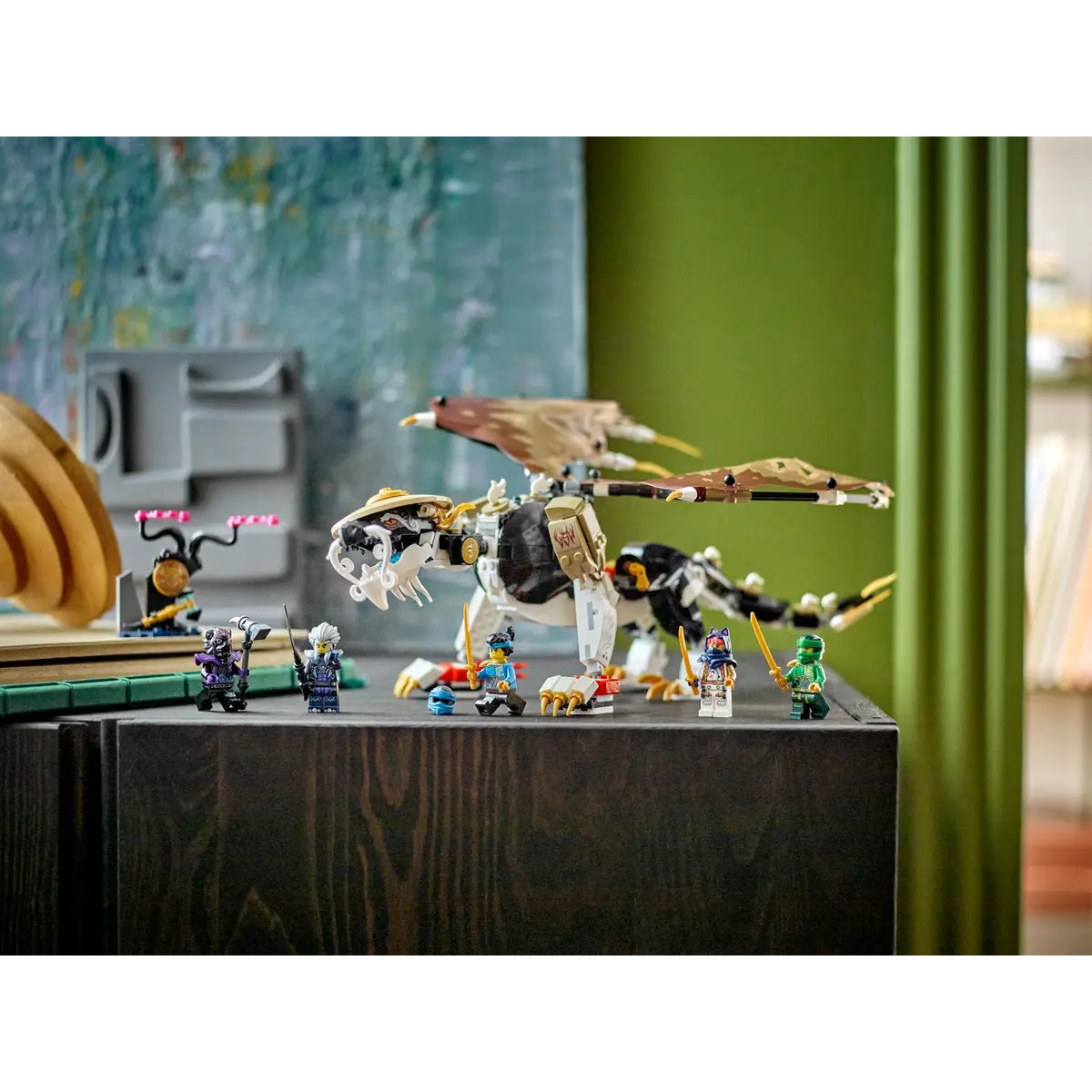 Конструктор LEGO NINJAGO Эгальт главный дракон 532 дет. - фото 8