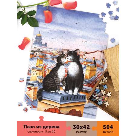 Пазл Collaba puzzle деревянный