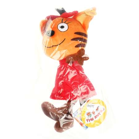 Игрушка мягкая Мульти Пульти Три Кота Карамелька 16 см музыкальный чип