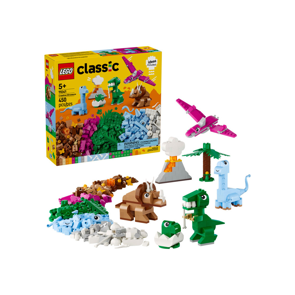 Конструктор LEGO Classic Творческие динозавры 11041 598 дет. - фото 1