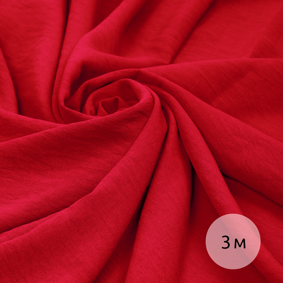 Ткань TBY Лен искусственный Манго красный уп.3м - фото 1