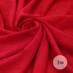 Ткань TBY Лен искусственный Манго красный уп.3м