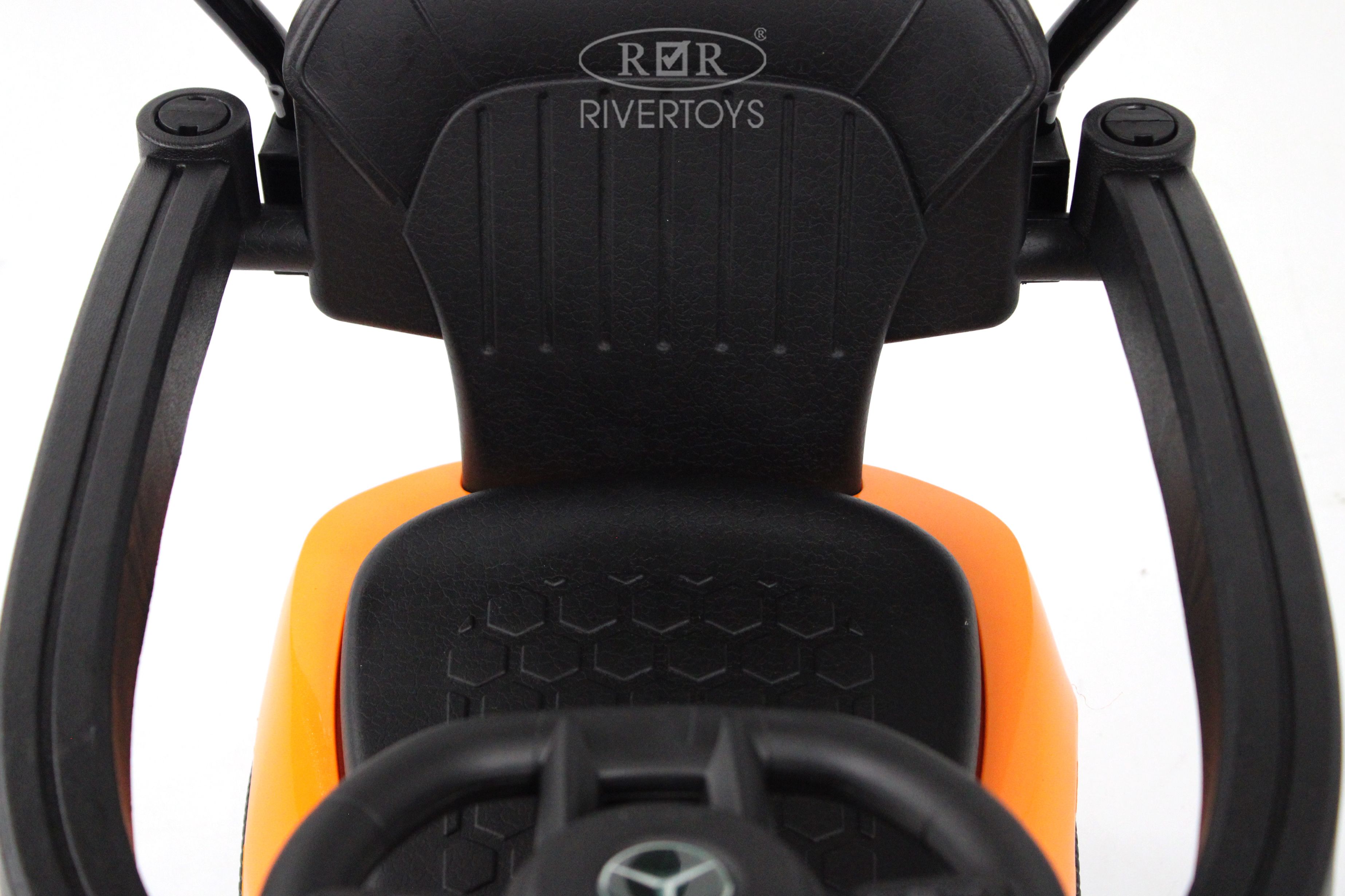 Каталка RIVERTOYS Z005ZZ-M-ORANGE оранжевый - фото 15