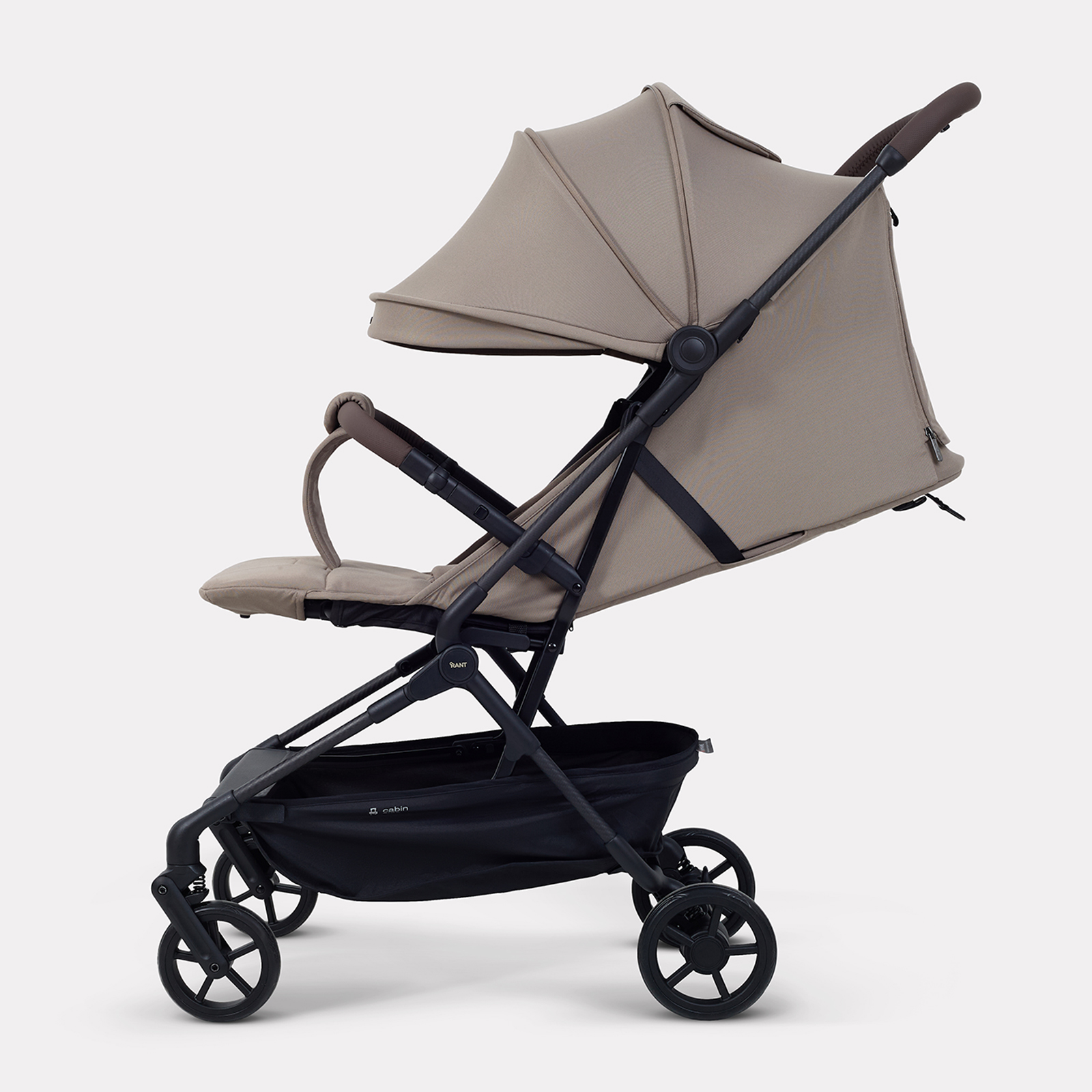 Коляска прогулочная Rant Avion Carbon коричневый - фото 2