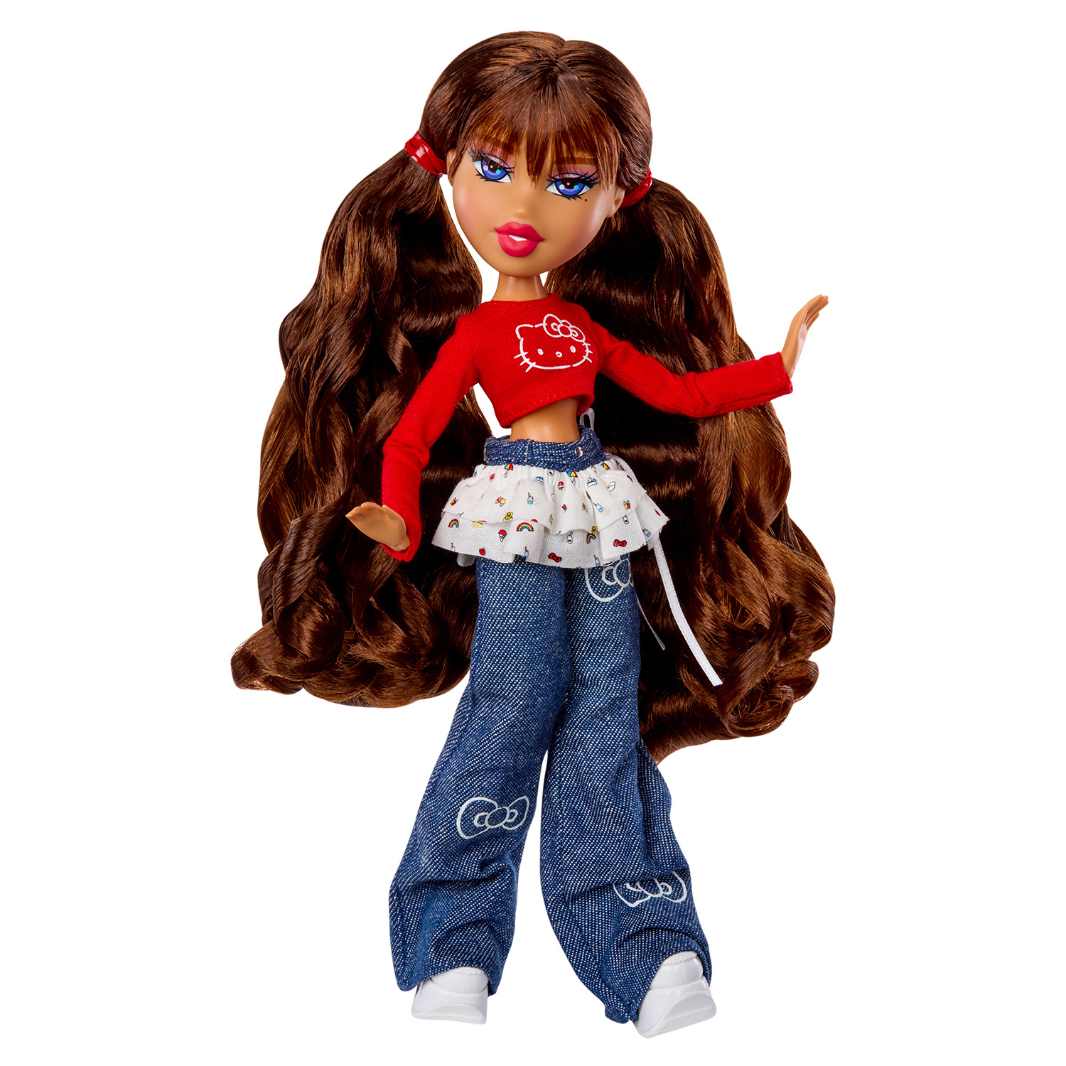 Кукла модельная Bratz Ясмин Хеллоу Китти 74101 - фото 8