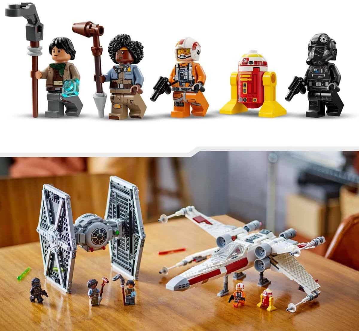Конструктор LEGO Star Wars Истребитель и гибрид X-Wing 1063 дет. - фото 7