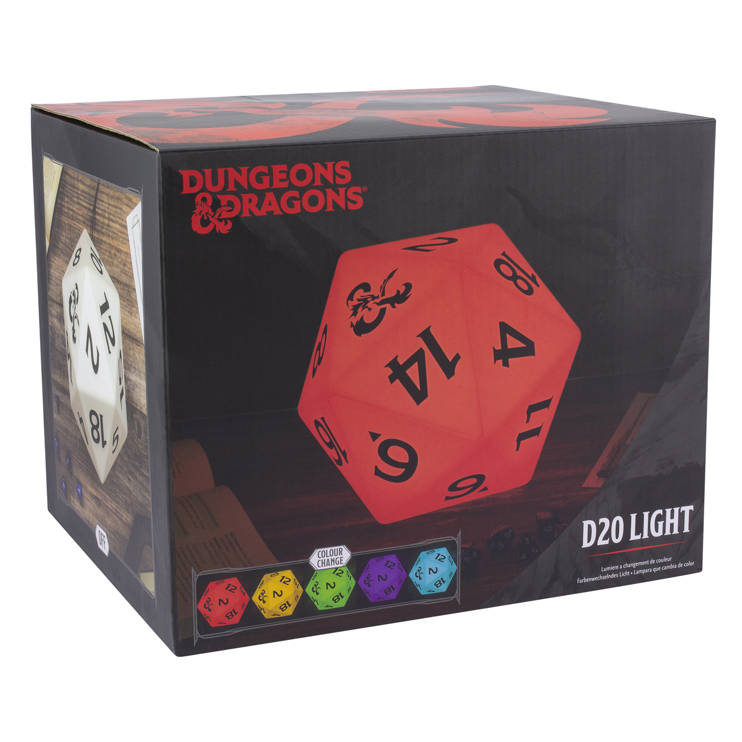 Светильник PALADONE Dungeons and Dragons D20 Light BDP PP6639DD - фото 2