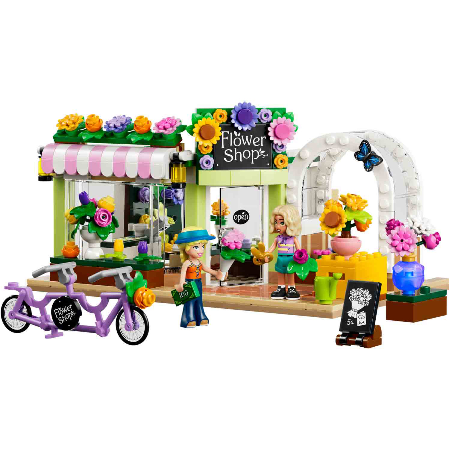 Конструктор LEGO Friends Цветочный магазин 377 дет. - фото 2