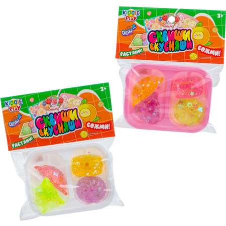 Сквиш KiddiePlay ассорти ярких мармеладок в ассортименте