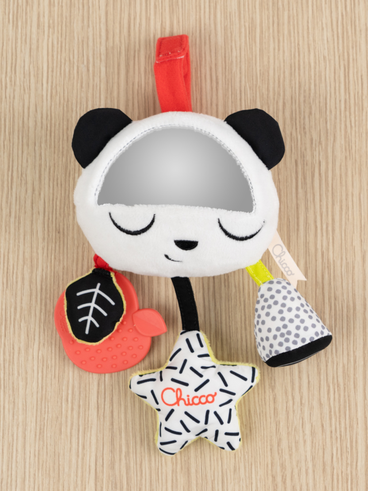 Игрушка Chicco подвеска Чёрно-белые игрушки - фото 4