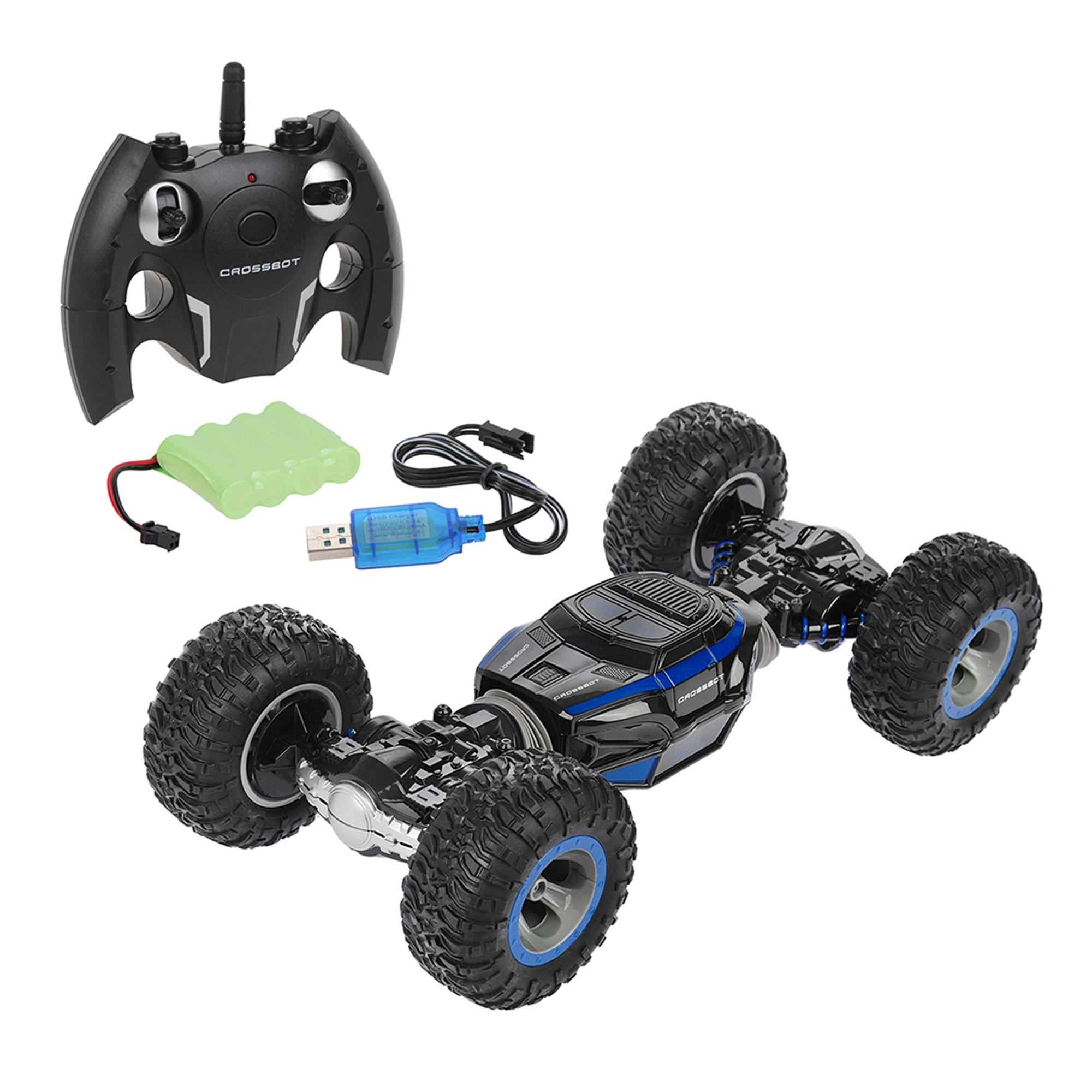 Автомобиль РУ CROSSBOT Перевертыш 1:16 - фото 12