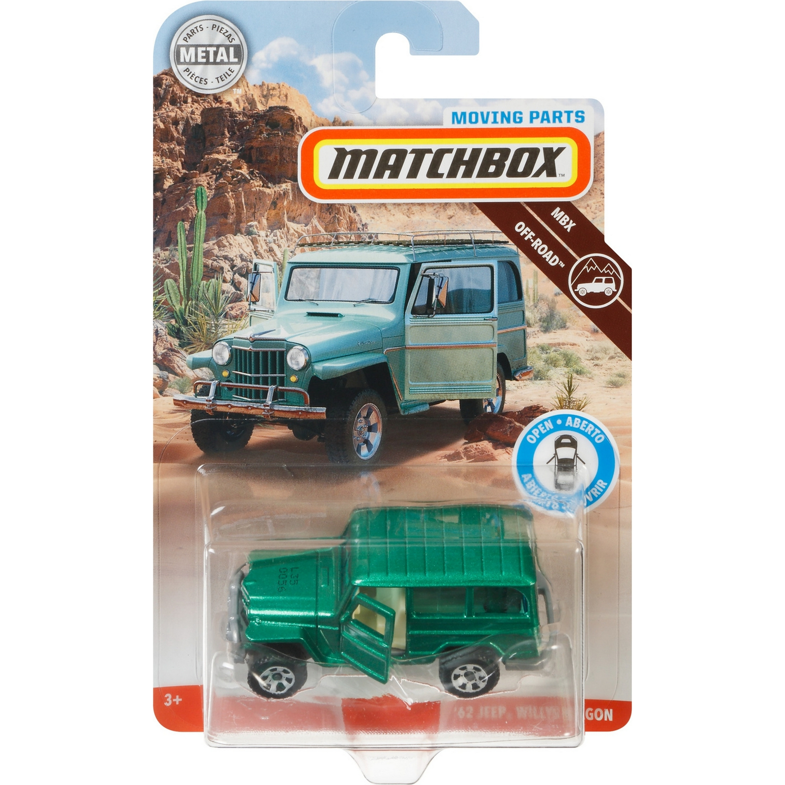 Поезд Matchbox Jeep Джип Виллис Вагон FWD28 - фото 2