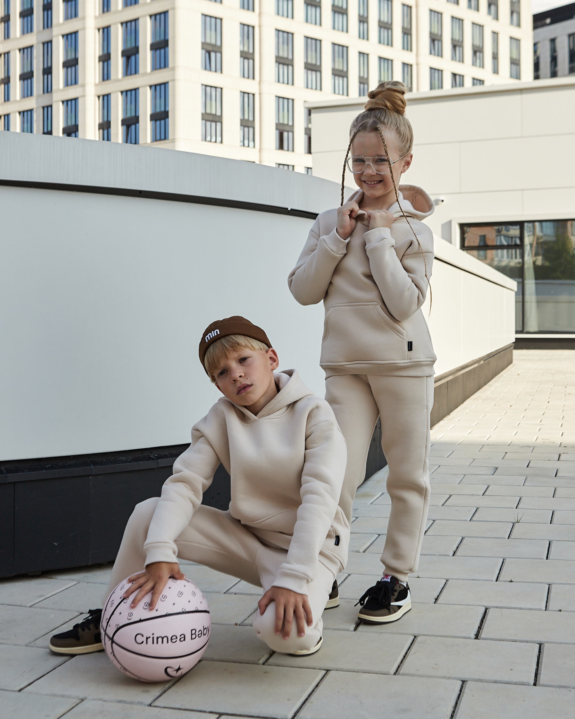 Худи и брюки Crimea Baby ГБ00023700-COMF/BEIGE - фото 8