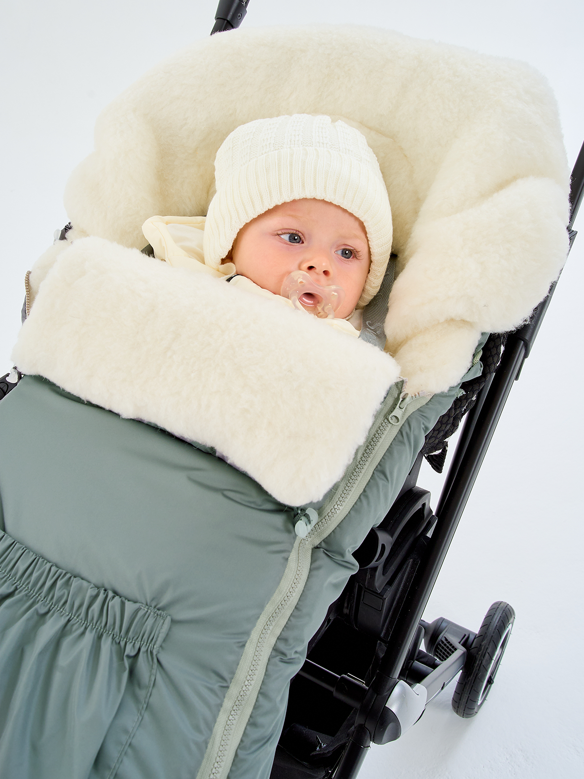 Конверт в коляску Осьминожка Трансформер серый - фото 12