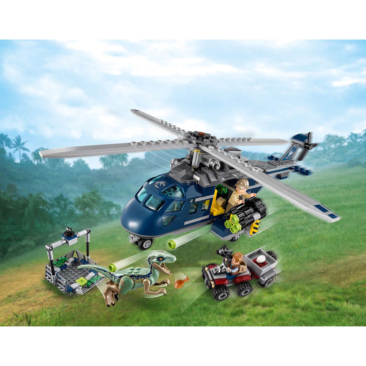 Конструктор LEGO Jurassic World блочный - фото 4