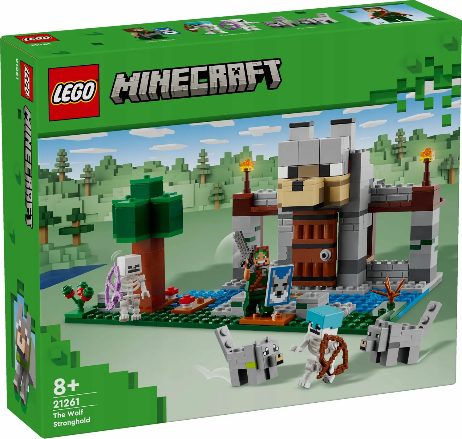 Конструктор LEGO Minecraft 21261 312 дет. - фото 1