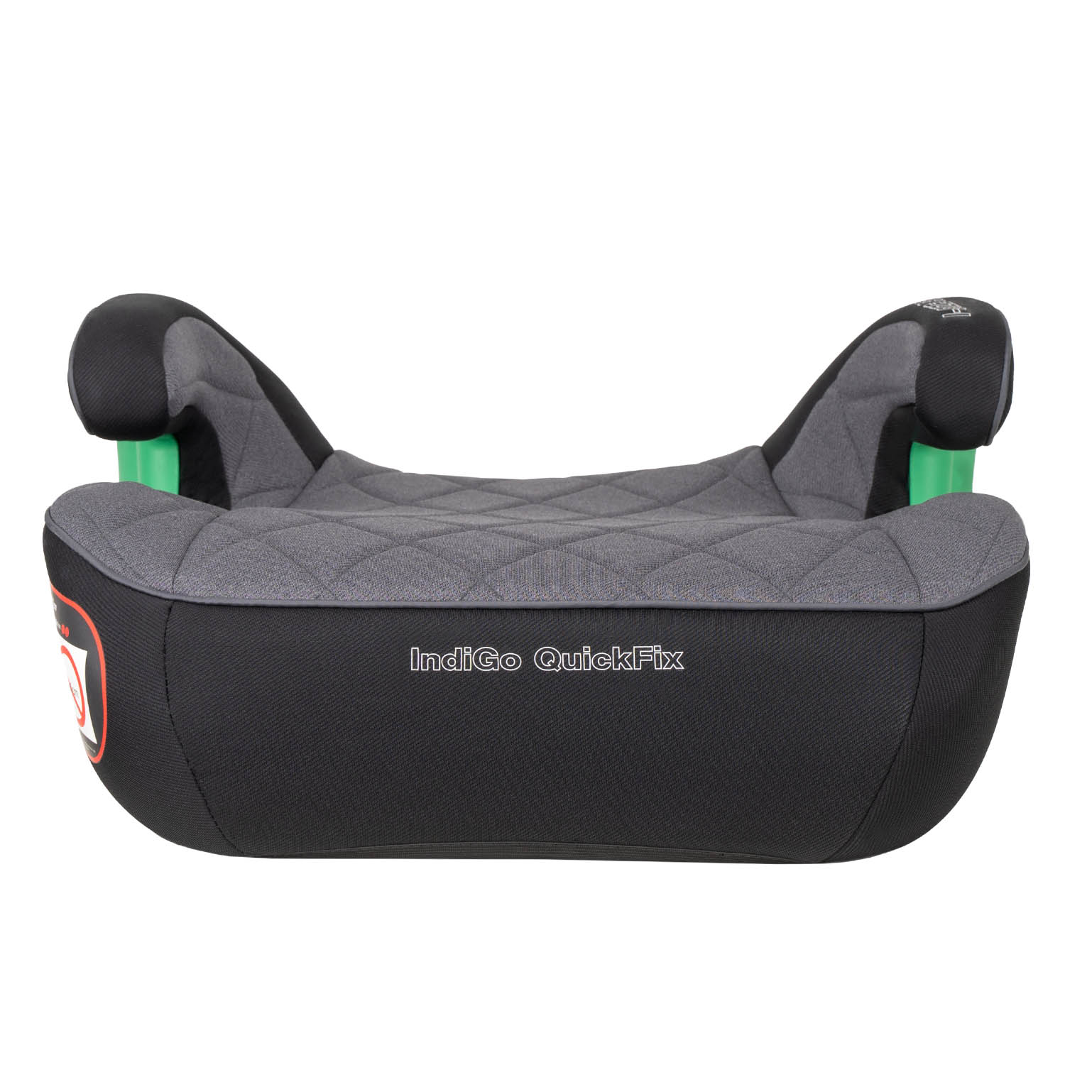 Автокресло Indigo QuickFix черно-серый Isofix 3 (22-36 кг) серый - фото 10