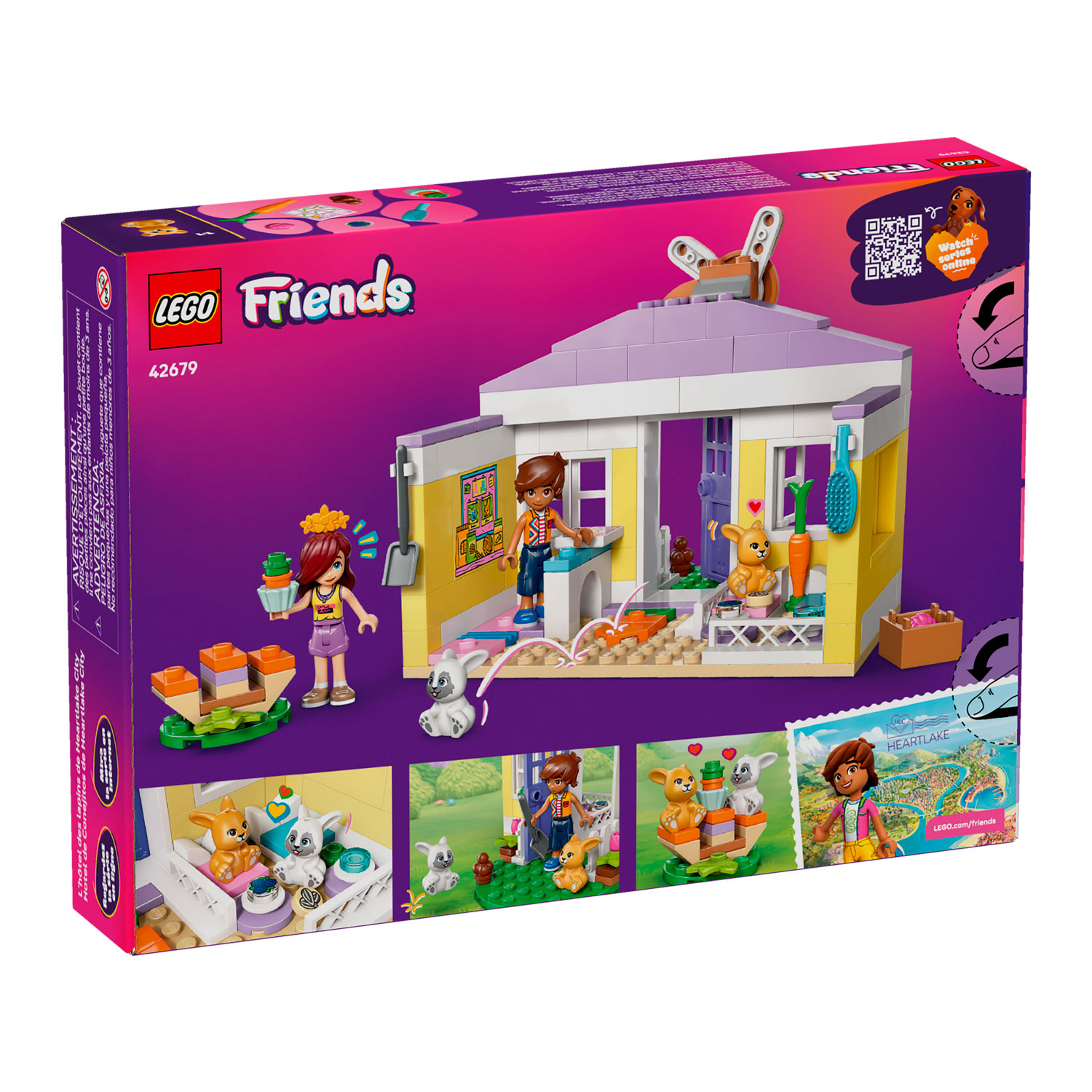 Конструктор LEGO Friends Отель Хартлейк-Сити 161 дет. - фото 3