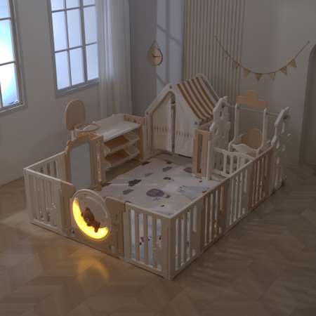 Манеж UNIX Kids House Storage
