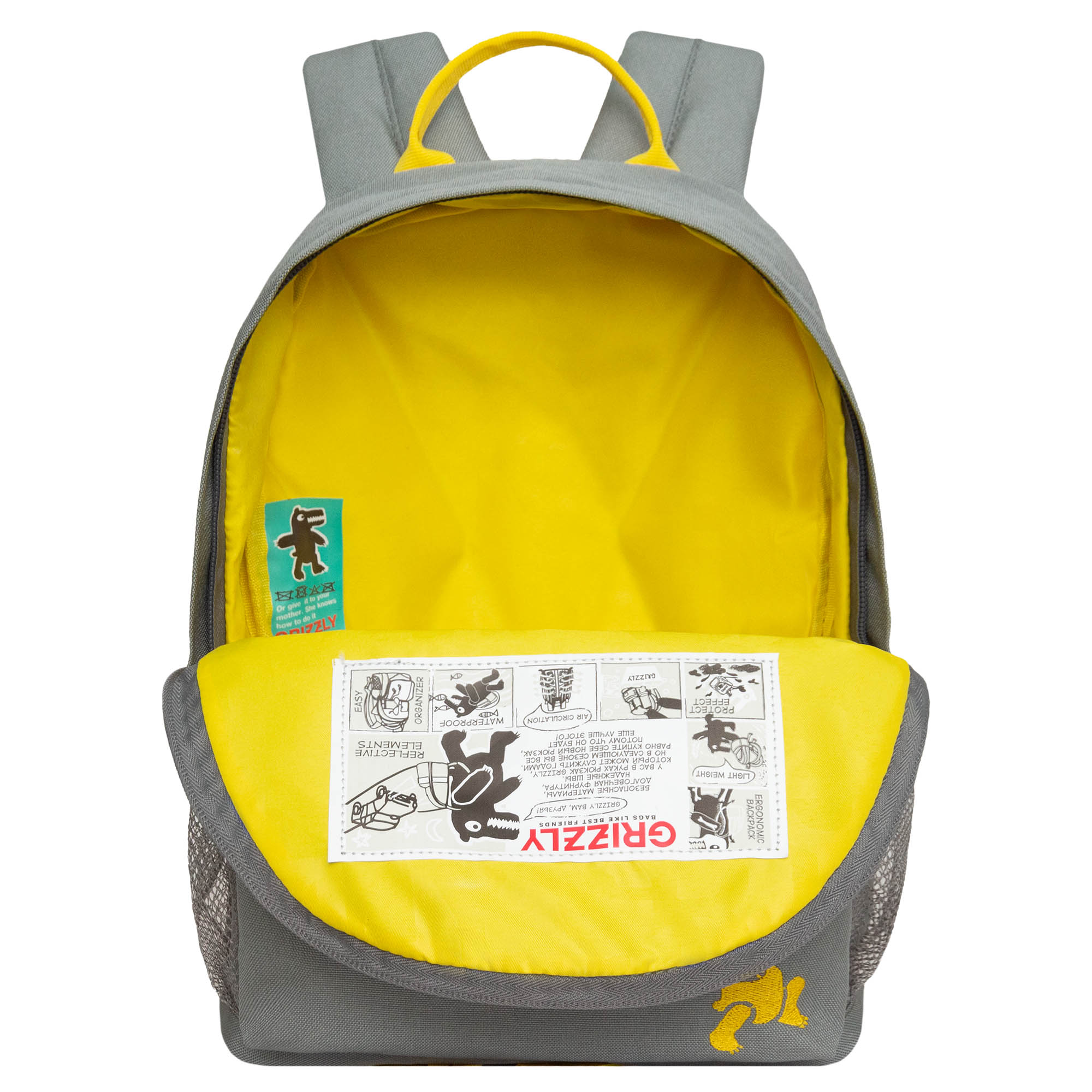 Рюкзак дошкольный Grizzly для мальчика - фото 4