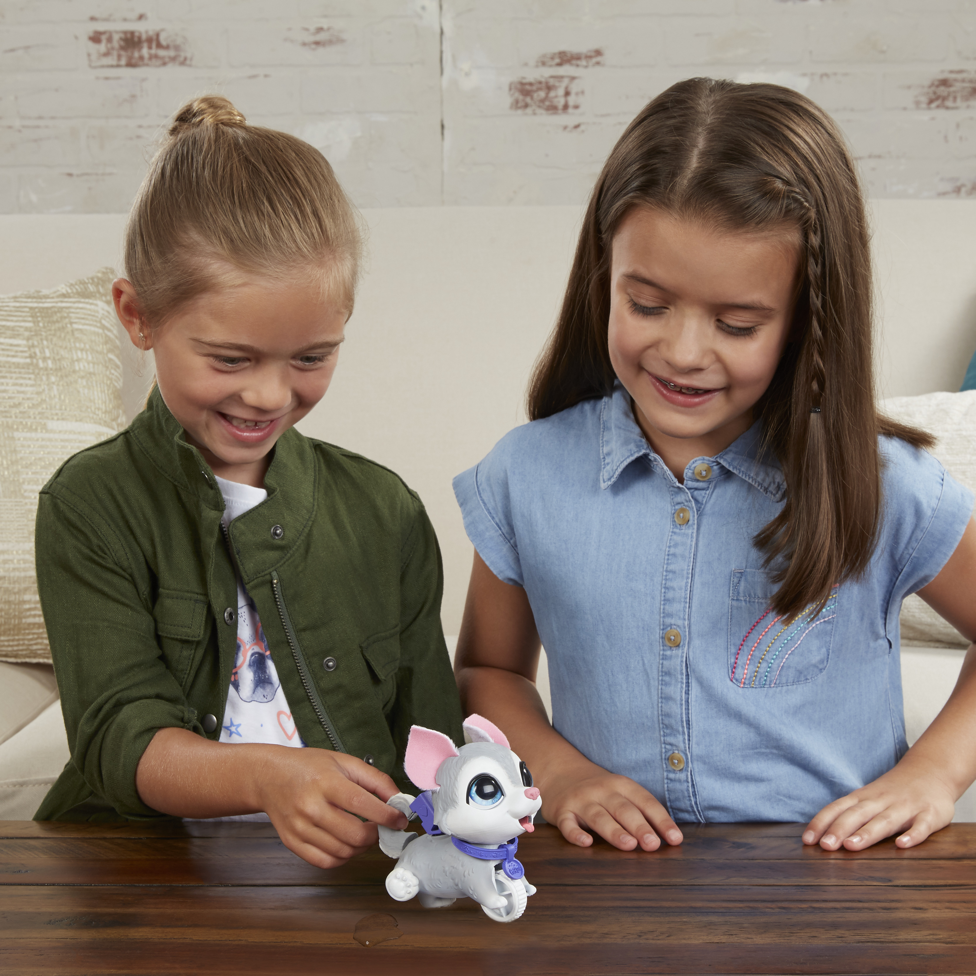 Игрушка мягкая FurReal Friends собачка Хаски - фото 6