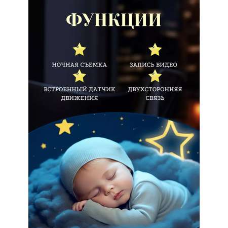 Видеоняня с телефона IP камера ТОТОША Видео няня беспроводная для наблюдения