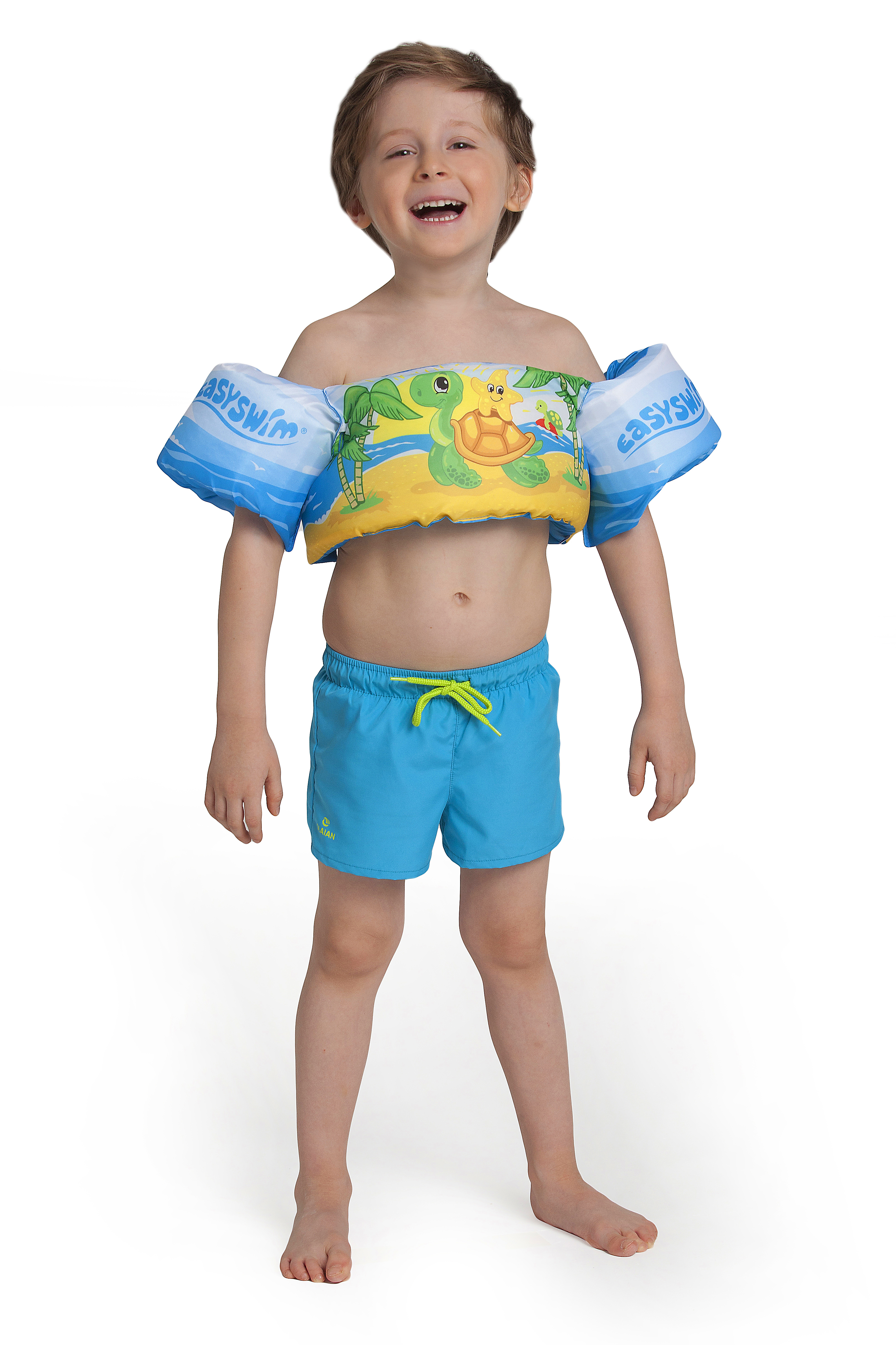 Жилет для плавания EasySwim «Черепашка и звезда» - фото 1