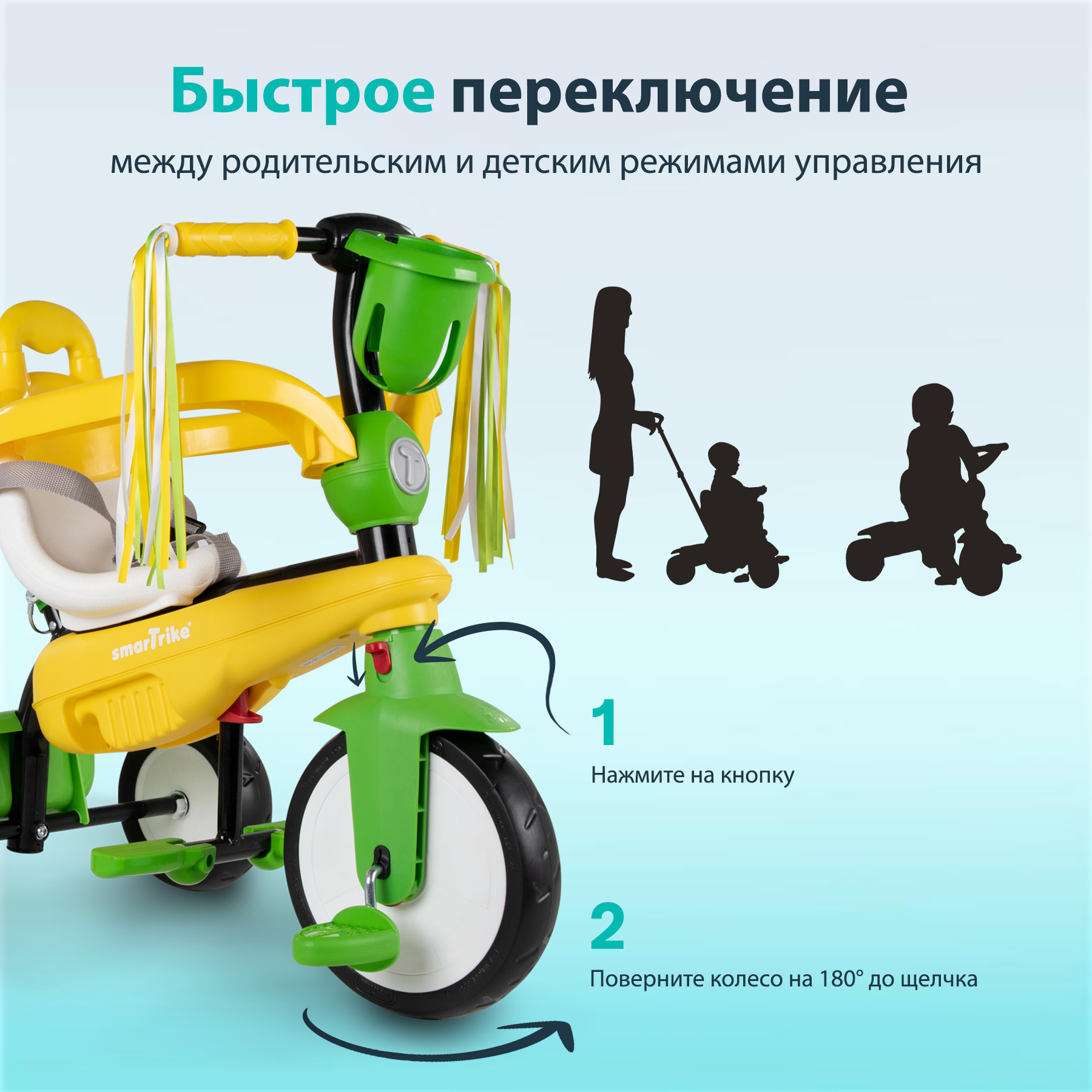 Трехколесный велосипед SmarTrike - фото 4
