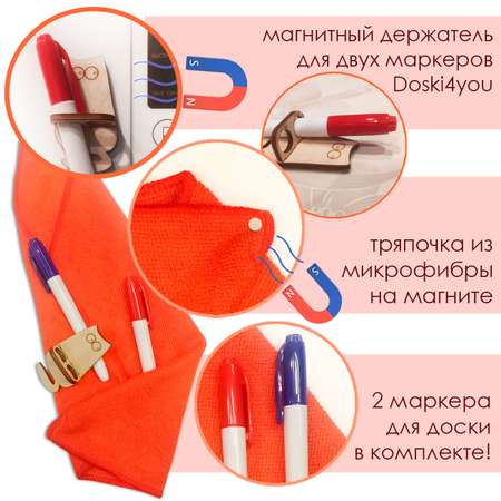 Магнитно-меловая доска Doski4you