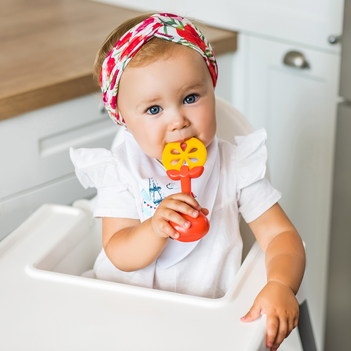 Игрушка Babyono погремушка Juicy orange в ассортименте - фото 6