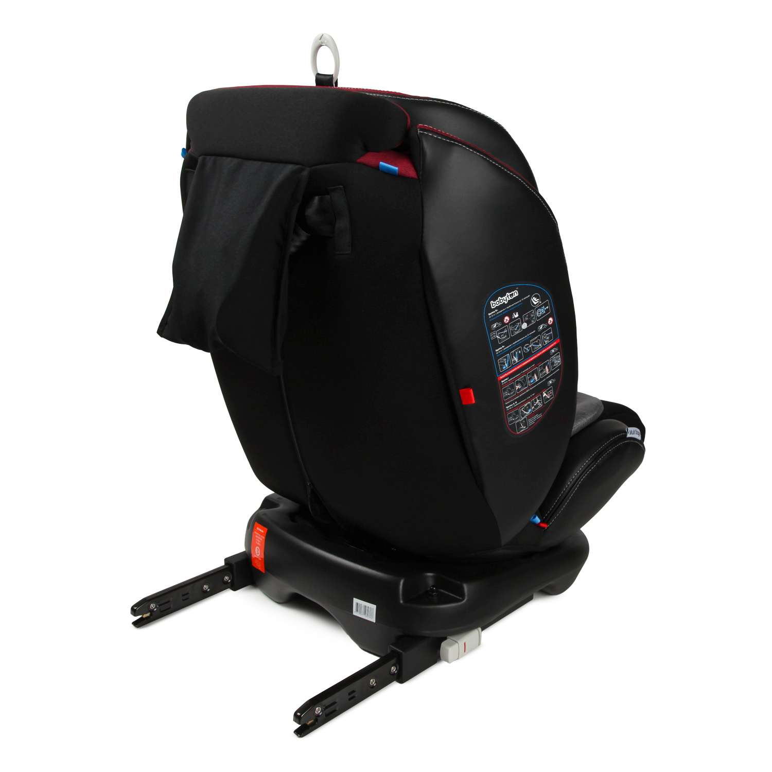 Автокресло Babyton Multi-Stage Black-Red Isofix 0+/1/2/3 (0-36 кг) - фото 19
