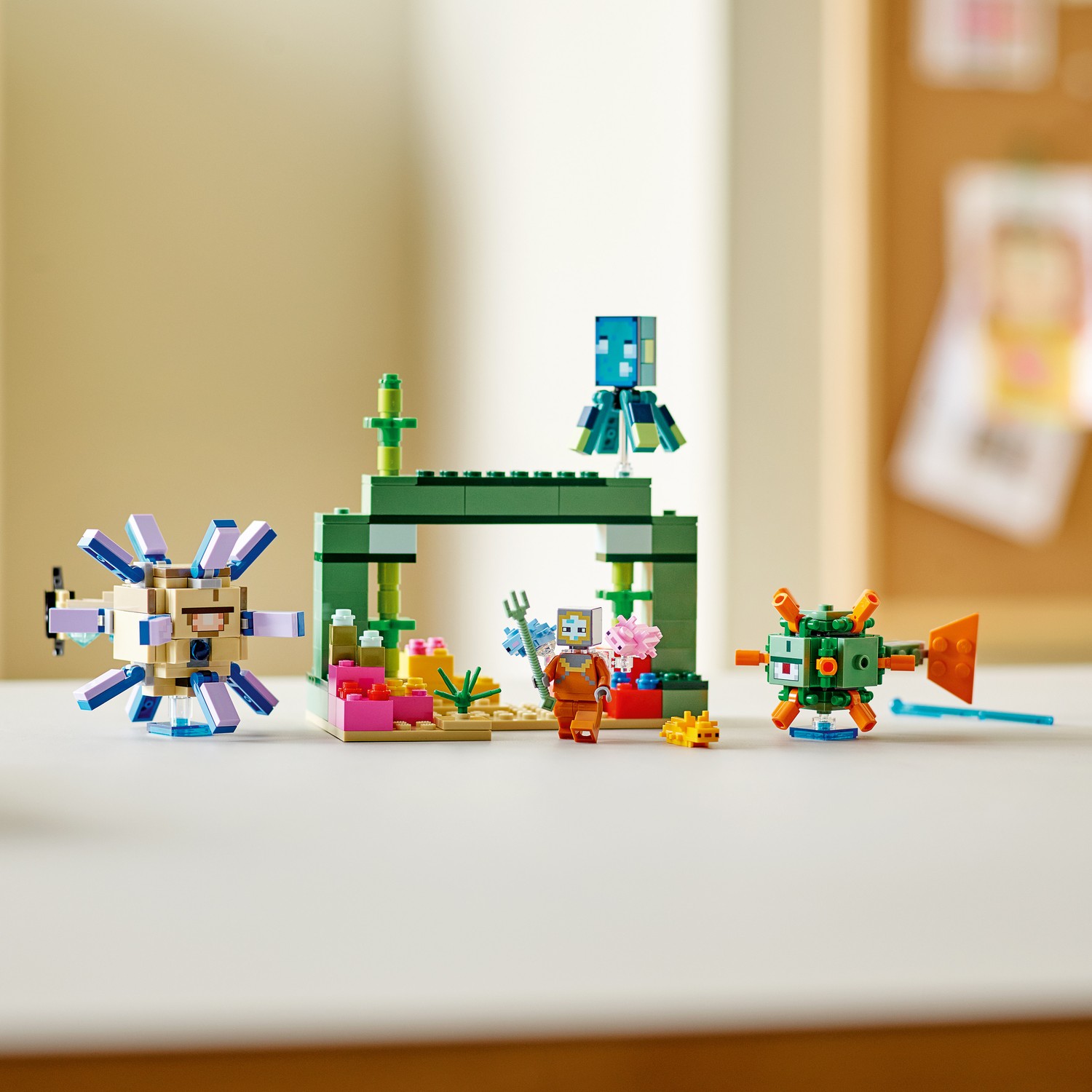 Конструктор LEGO Minecraft Битва со стражем - фото 8