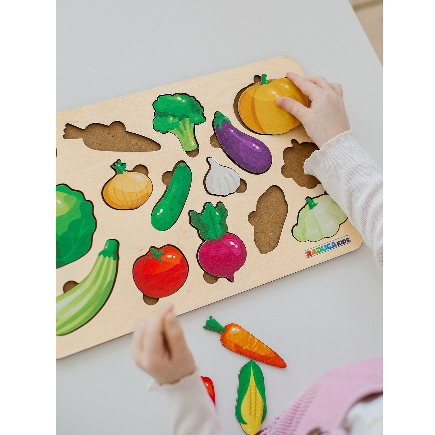 Игрушка Raduga Kids Овощи Монтессори - фото 6