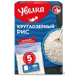 Рис круглозерный шлифованный Увелка 5*80г