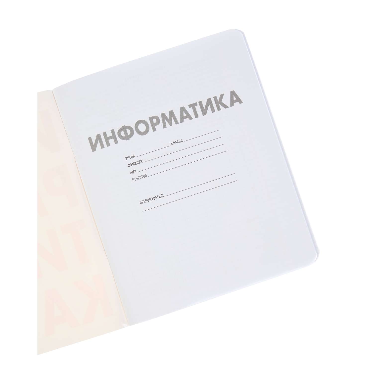Тетрадь Erhaft 48 лист. (Информатика) - фото 2