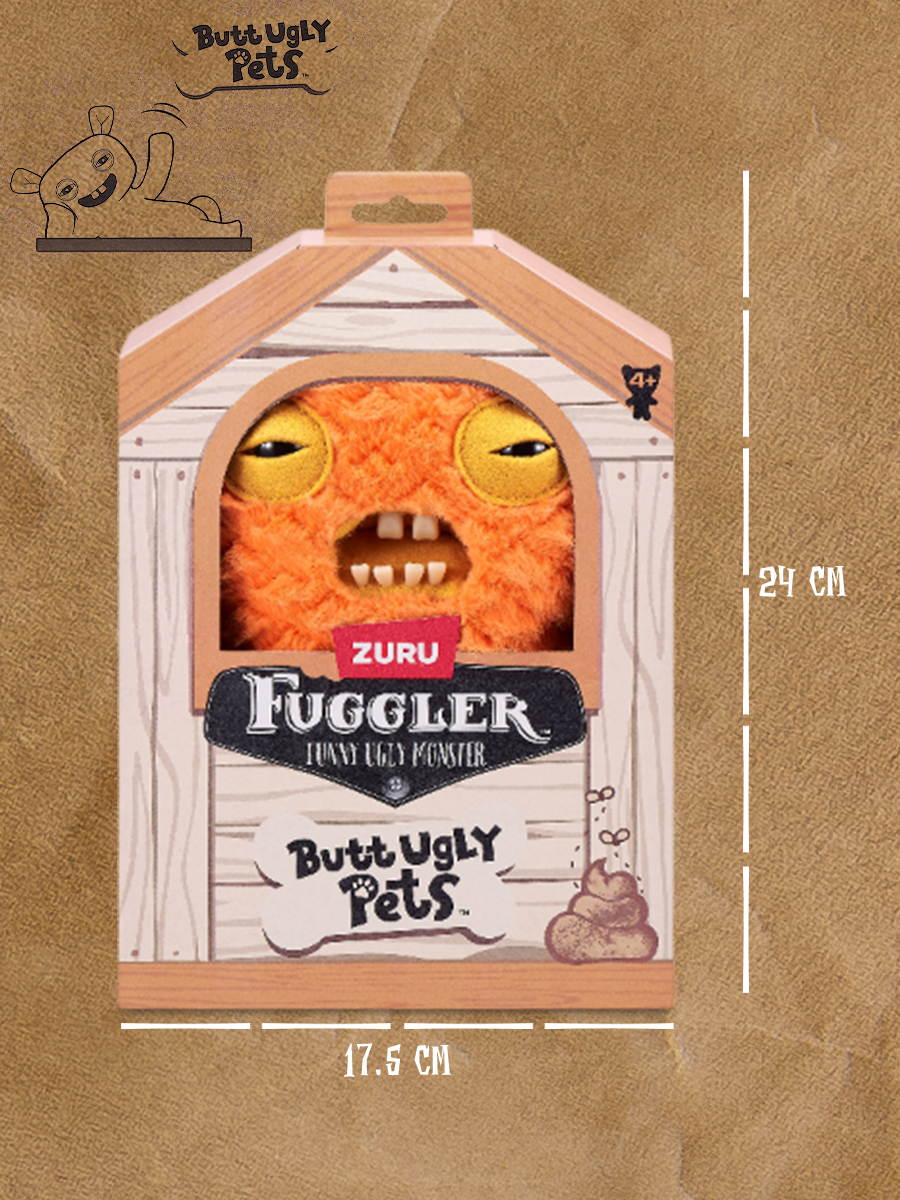 Мягкая игрушка FUGGLER Золотой Зубан Милашки-питомцы - фото 3