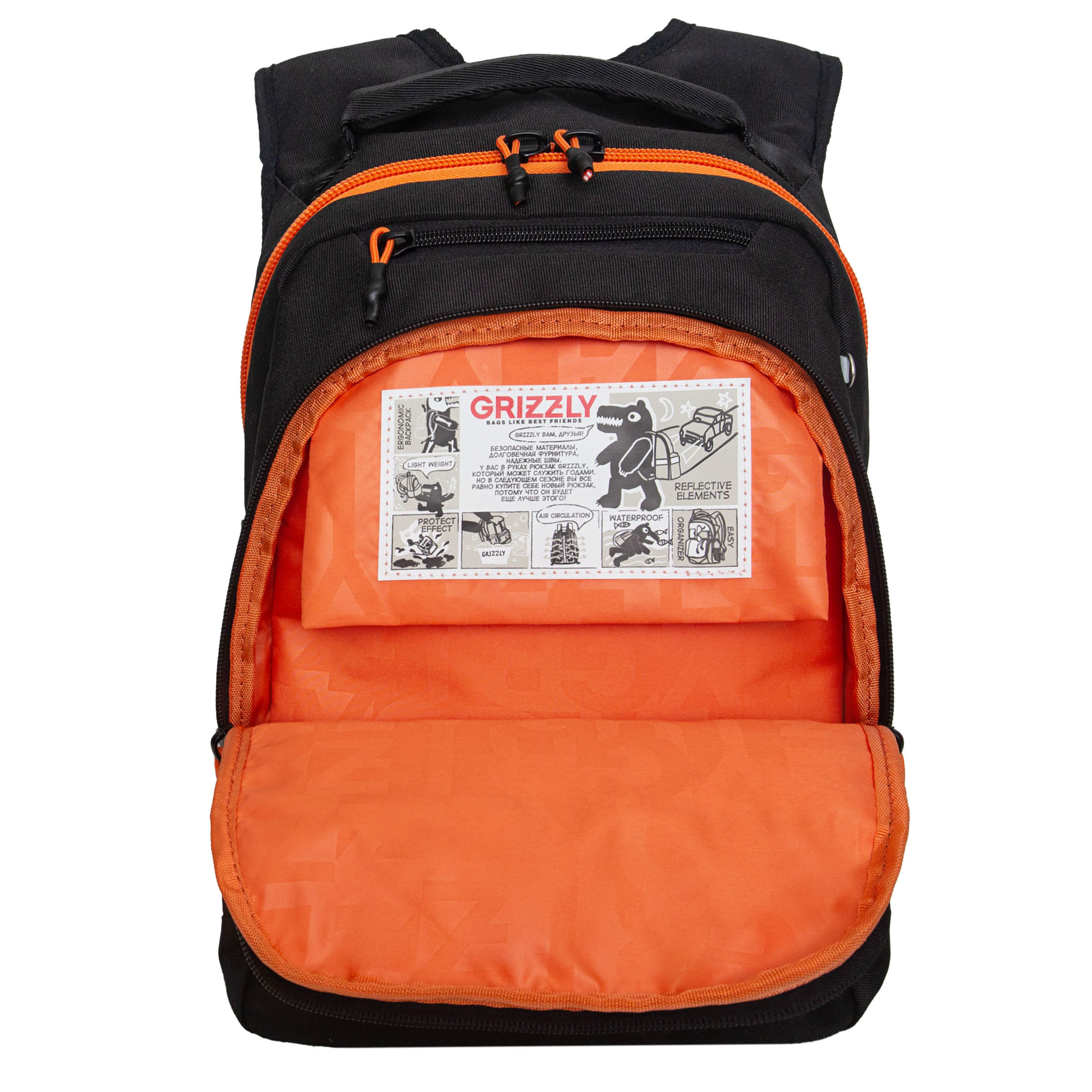 Рюкзак Grizzly для мальчика - фото 4