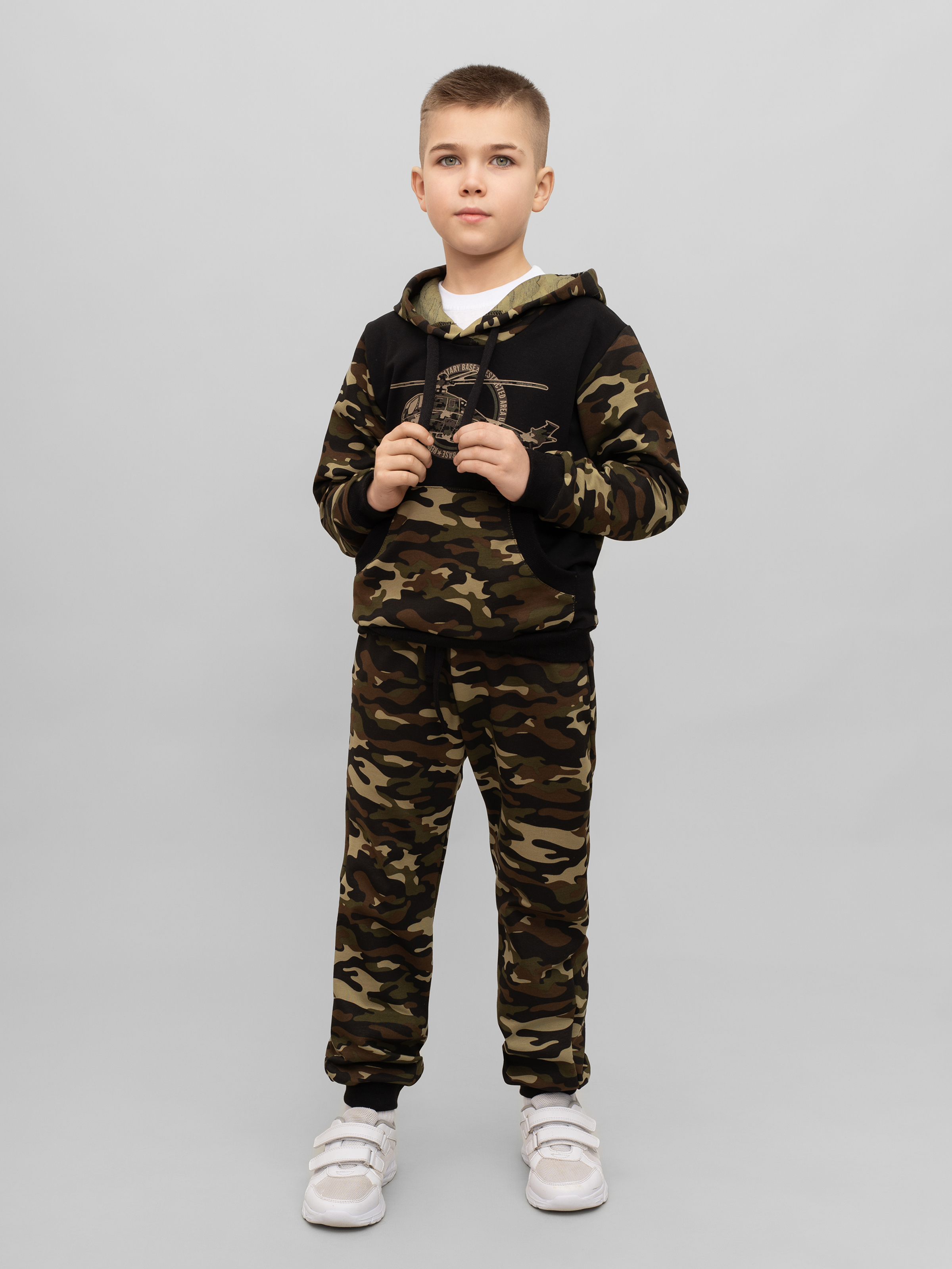 Худи и брюки Утенок 747 хаки экспедиция - фото 7