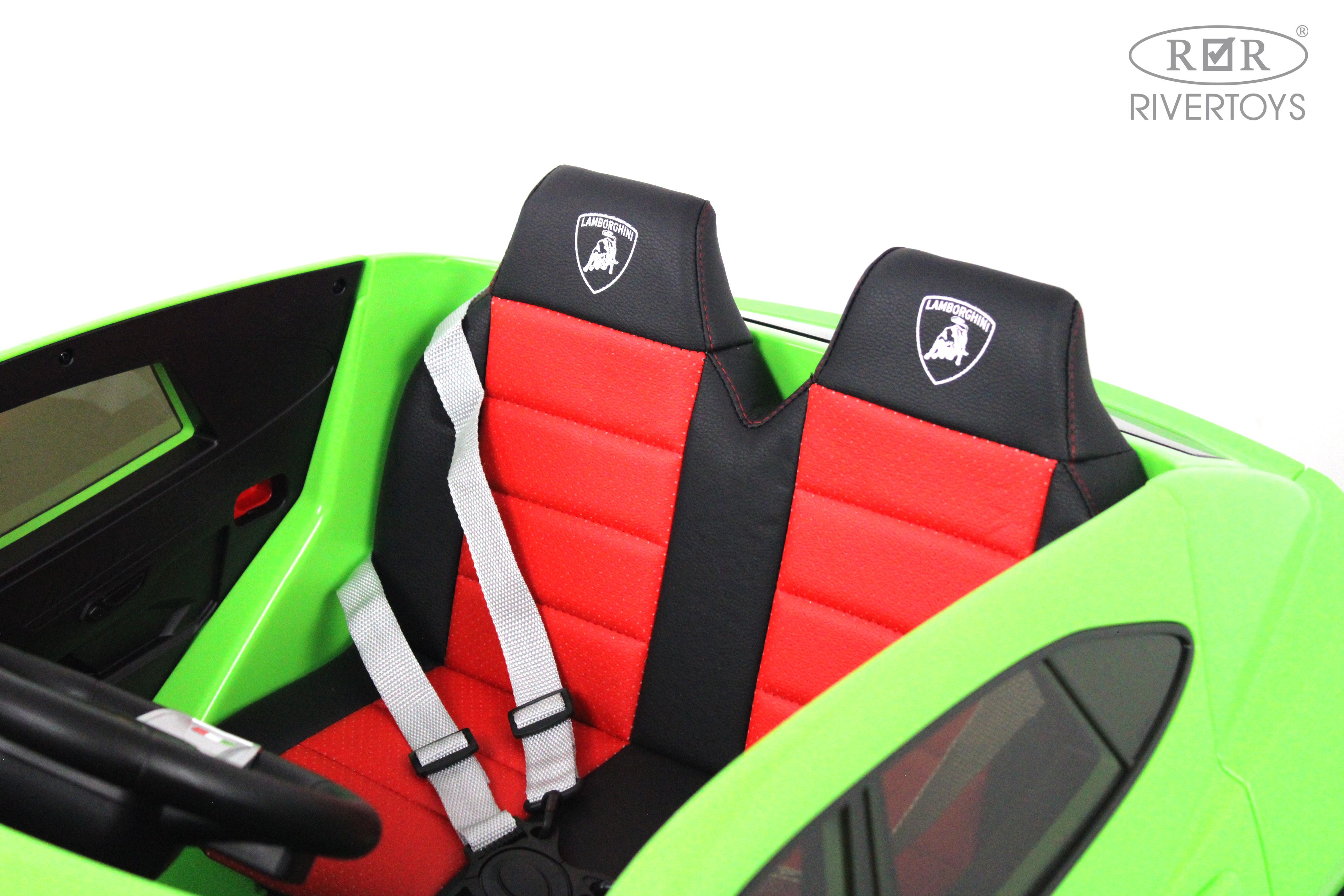 Электромобиль RIVERTOYS E777EE-GREEN С пультом ДУ - фото 16