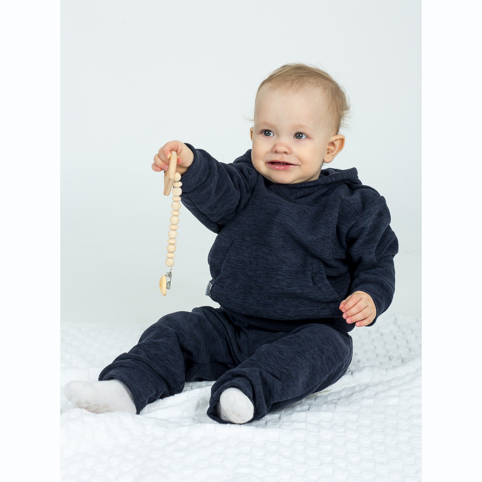 Костюм KiMMi Baby КБ-13087043Дкт т.синий - фото 2