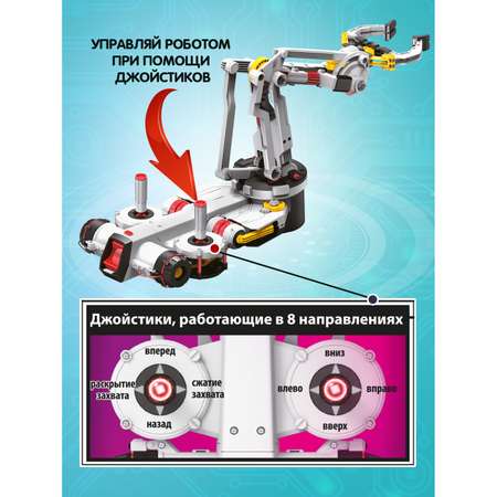 Конструктор Bondibon Робототехника Рука с пультом электронный