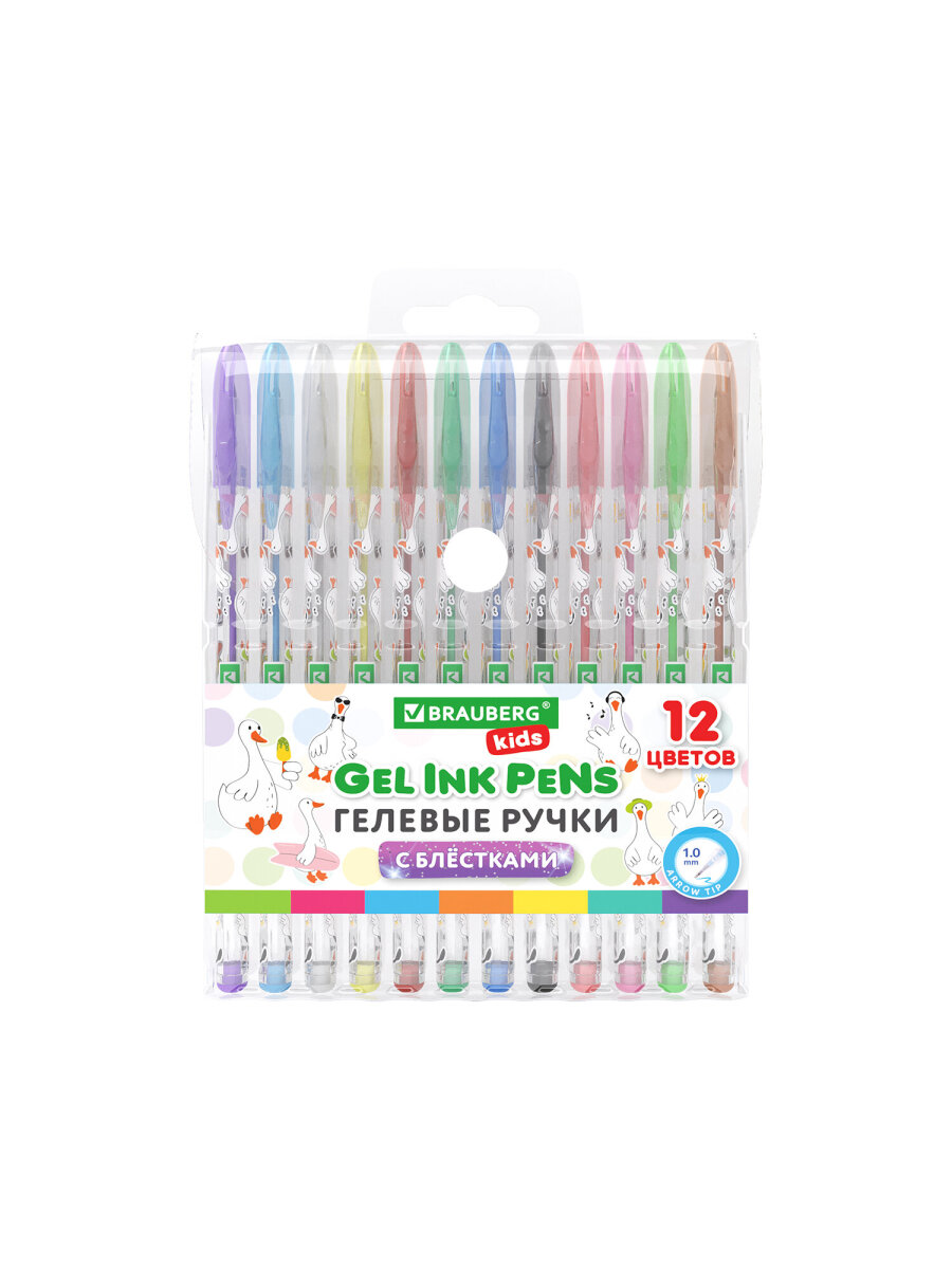 Ручка гелевая Brauberg 12 шт. - фото 2