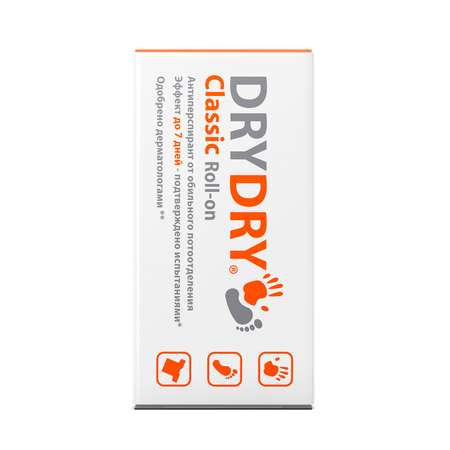 Антиперспирант Dry Dry Роликовый