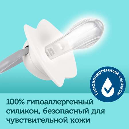 Пустышка Canpol Babies силикон от 6 мес. 2 шт.