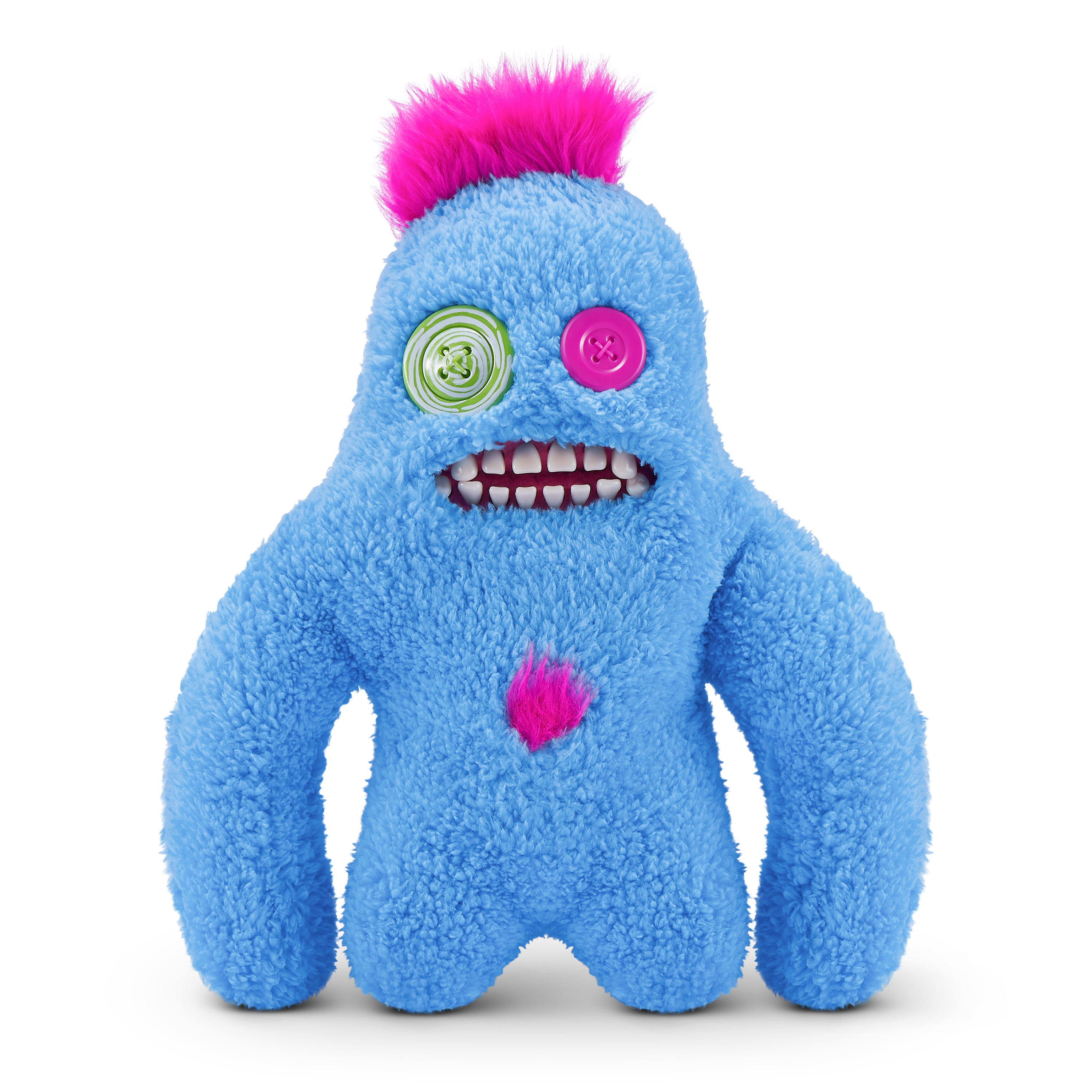 Мягкая игрушка FUGGLER Синий здоровяк Волосатики 24 см - фото 10
