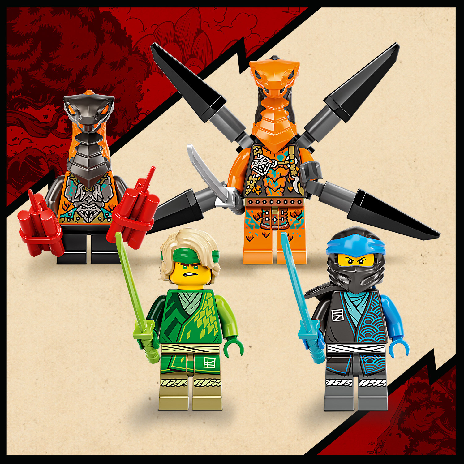 Конструктор LEGO NINJAGO Легендарный дракон Ллойда - фото 7