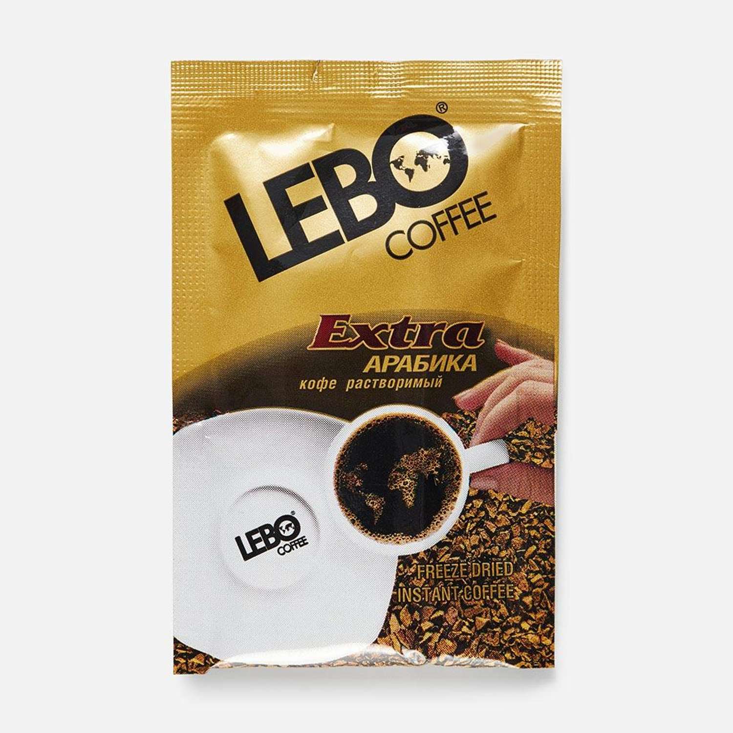 Кофе растворимый сублимированный Lebo Экстра 70г - фото 1