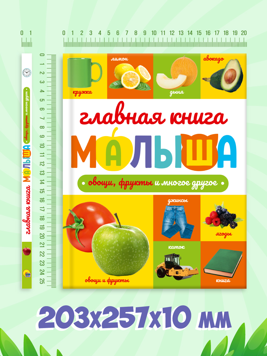 Книга Проф-Пресс Главная книга малыша. Овощи фрукты и многое другое - фото 8