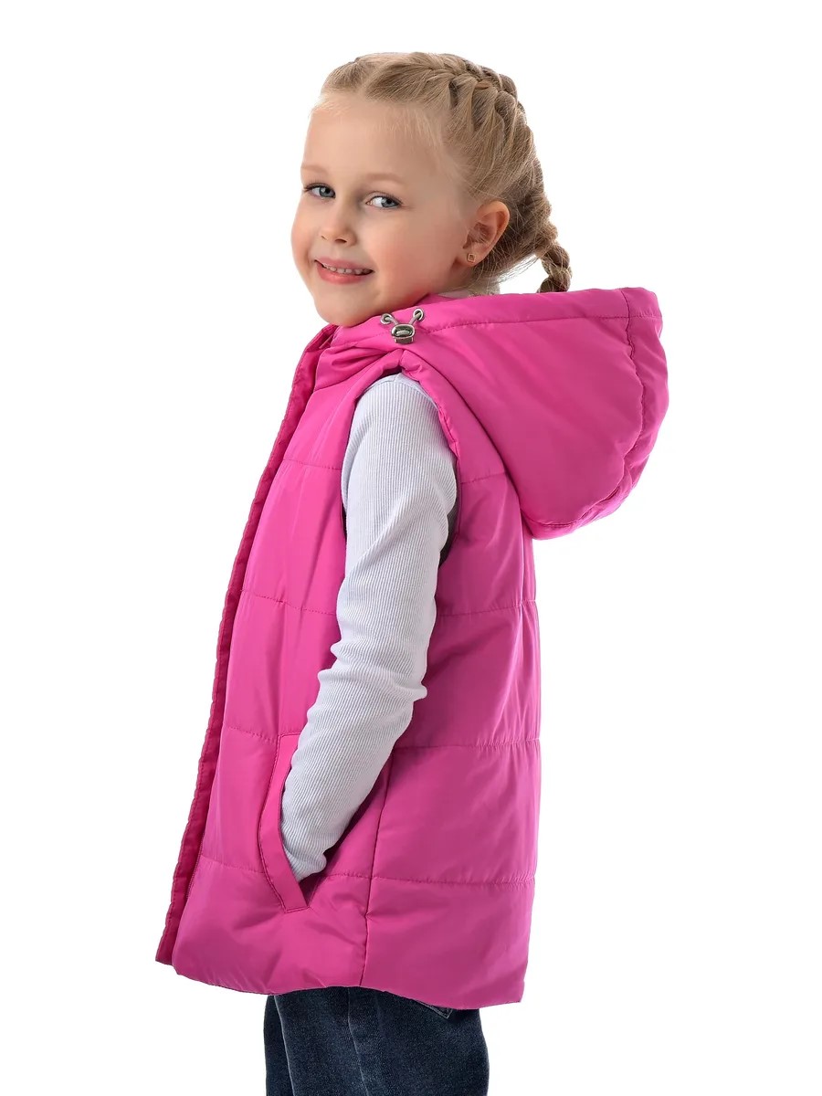 Жилет Rusland 925/фуксия - фото 5